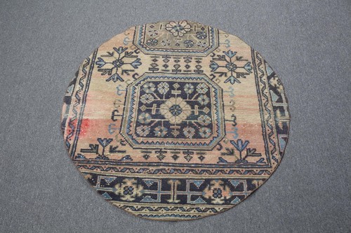 Vintage turkish rug 5x3 - vintage,